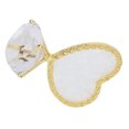 thumbnail image 4 of Nail Art Display Board, Nail Art Display Stand Resin+ Bright And Beautiful Color Heart-shaped Multifunctional  For Home Use And Nail Salon White Bottom Gold Frame, 4 of 8