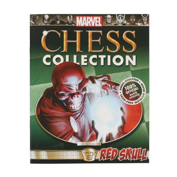 Set de ajedrez Eaglemoss Marvel Collection Red Skull King