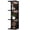 4 Tier Black led, variant on Versatile 4 Tier Wall Shelf Unit,Black Lack Wall Shelf,Display Floating Shelf with LED Remote Control Light