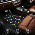 thumbnail image 6 of Fuzoiu Colorful Ping Pong Rackets Print Carpet Floor Mats for Car,Car Foot Mat Set,Universal Fit 4 Piece Mat Pad Set,Fits Most Cars Trucks Vans Sedans SUV Auto Carpet Mat Se, 6 of 7