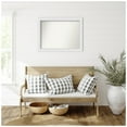 thumbnail image 3 of Amanti Art Custom Wall and Bathroom Mirror (27.25 x 36.25 in.), Blanco White Frame, 3 of 7