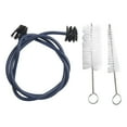 thumbnail image 1 of 3PCS Trombone Cleaning kit Snake & Brush - Gentle Bristles - 80cm, 1 of 11