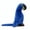 Dark blue Macaw, variant on Bird Plush Toy, Soft Stuffed Parrot Macaw Cockatoo Flamingo Toucan Decor Gift