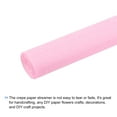 thumbnail image 3 of Crepe Paper Roll Crepe Paper Decoration 5 ft Long 20 Inch Wide, Pink Pack of 2, 3 of 6