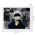 thumbnail image 2 of Jujutsu Kaisen Diamond Painting Horizontal (Square Diamond) (Canvas), A Craft For Beginners, Suitable As A Gift Or Home Wall Decoration 16"x20", 2 of 6