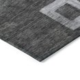 thumbnail image 4 of Addison Rugs Chantille Indoor/Outdoor Transitional Geometric Black Washable Round Rug, 8' x 8', 4 of 6