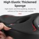 thumbnail image 1 of Sillín de bicicleta WEST BIKING con absorción de impactos, asiento de bicicleta MTB de gran tamaño (rojo) Ndcxsfigh  Accesorios para bicicletas, 1 of 8
