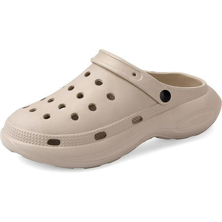 

Mens Clogs Breathable Slide Sandals Garden Shoes Slip on Indoor Outdoor Summer Beach Slippers