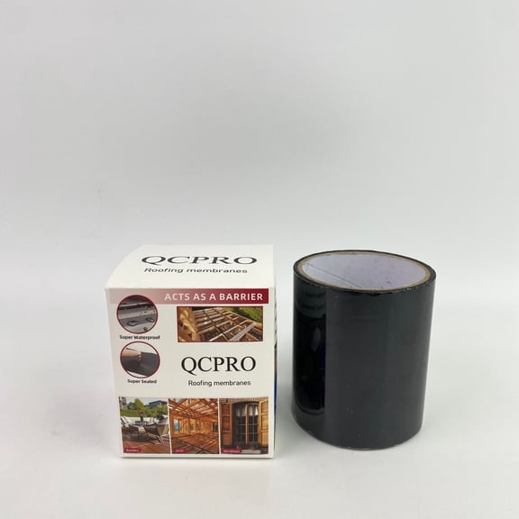 QCPRO Roofing membranes,Joist Tape for Decking 6 inch, Butyl Tape for Deck Joists, Waterproof and Weather Resistant Self-Adhesive Joist Tape for Wood Beams and Joists