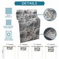 thumbnail image 6 of Spring Floral Table Runner - 60 Inch Long Retro Country Flowers Leaves Botanical Gray Cotton and Linen Blended Dress Scarves Farmhouse Table Runner for Kitchen Dining, Coffee Table, 13" x 60", 6 of 8