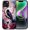 Black Raven Cherry, variant on for iPhone 13 14 Compatible with Magsafe Full Body Case Screen Lens Protection Magnetic Ring for Girl Boy Cute Pattern Black Raven Blossoming Cherry Forest Rose