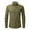 AE05-Army Green, variant on Lumtrix Men's Dress Shirt Slim Fit Stretch Stain Shield Long Sleeve Solid Color Business Button Down Shirts with Pocket Black XL
