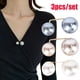 thumbnail image 2 of unids/set broche de doble perla alfileres antidecoloración exquisitos broches elegantes para mujer suéter abrigo decoración de vestido de verano Tan Jianjun unisex, 2 of 2