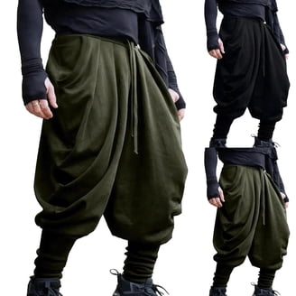 Dovford Renaissance Costume Men's Pirate Pants Medieval Ren Faire