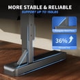 thumbnail image 3 of Large TV Stand Table Top for  24 to 86 Inch Flat/Curved TVs Heavy Duty TV , Support 150 lbs, Max VESA 800x600mm, for Living Room ML3286, 3 of 6