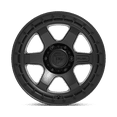 thumbnail image 3 of Fuel D750 Block 18X9 6X139.7 -12Et 71.5Cb Matte Black With Black Ring Wheel, 3 of 3