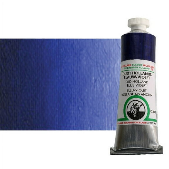 Old Holland Classic Oil Color 40 ml Tube - Old Holland Blue Violet