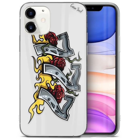 Case Yard iPhone-12-Mini Case Clear Soft & Flexible TPU Ultra Low Profile Slim Fit Thin Shockproof Transparent Bumper Protective Cover Drop Protective Cell Phone Cases (777)