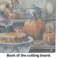 thumbnail image 5 of Lakeland Terrier Fall Kitchen Pumpkins Glass Cutting Board Large 12 in x 15 in, 5 of 5