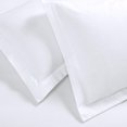 thumbnail image 6 of Superior Solid Cotton Flannel Duvet Cover Set, Twin, White, 6 of 8
