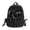 Black, variant on Gaexia School Bag,Versatile Bowknot Backpack, Lightweight Casual Patchwork Daypack for Students School Travel Commute, Bow Backpack