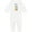 AA-White, variant on Daddy's Little Caddy Bear Golf Theme Baby Romper Coveralls