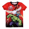 thumbnail image 1 of Playera Marvel Avengers Talla 6 Letras y Estampado Rojo, 1 of 3