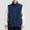 Dark Blue, variant on Big and Tall Men's Lightweight Fleece Vest, Sleeveless Zip Up Warm Jacket Casual Outerwear Vests With Pockets
