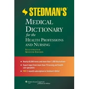 Angle View: Stedman's Medical Dictionary for the Health Professions and Nursing [Hardcover - Used]