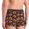 thumbnail image 4 of Men's Boxer Briefs, halloween design pumpkins Soft Comfy Mens Underwear Boxer Briefs Breathable With Widen Waist, 4 of 7