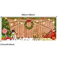 Feet Of Christmas Banners On Garage Doors Double Garage Door Covers