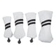 thumbnail image 2 of Funda para cabeza de palo de golf híbrida con etiquetas, fundas para driver y maderas, accesorios de poliuretano. Blanco, 2 of 8