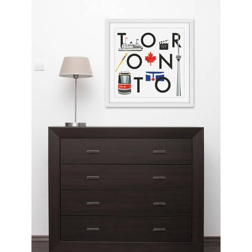 "Toronto Square" Framed Painting Print