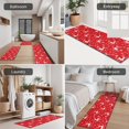 thumbnail image 5 of Red Christmas Reindeer Pattern Kitchen Rugs Sets Of 3,Kitchen Runner Rugs Non Skid Washable,Decorative Kitchen Floor Mats for Kitchen,Sink,Laundry,17"x30"+ 17"x47" + 17"x59", 5 of 6