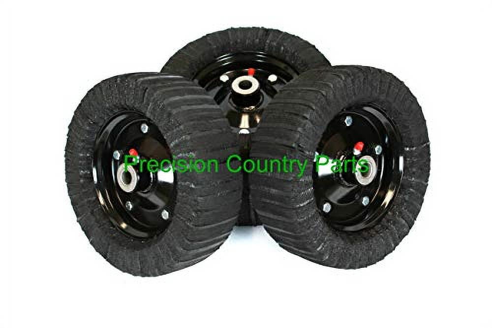 10" Laminated Tire with Needle Bearings 3/4" Axle 4 Pack