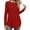 Red, variant on Olyvenn Women's Long Sleeve Tunic Tops 2025 Crew Neck Casual Tops Side Split Shirts Solid Spring Fashion Pullover Tops Yellow 10