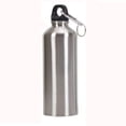 thumbnail image 4 of Stainless Steel Tumbler 400Ml Reusable Water Bottle With Screw Top Carabiner Clip Lid For Outdoor Sports Gym Travel Camping Hiking 01-Silver, 4 of 4