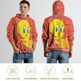 thumbnail image 7 of Looney Tunes Tweety Hoodie 3D Print Pullover Hooded Long Sleeve Sweatshirts Tops Blouse with Pocket for Mens Womens, 7 of 7