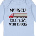 thumbnail image 4 of Inktastic Truck Driver Uncle for Nephew Boys or Girls Long Sleeve Baby Bodysuit, 4 of 5