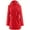 Red, variant on Sentmoon Ladies Jackets Oversized Hooded Neck Long Sleeve Womens Ski Coat Zipper Solid Color Windproof Waterproof Womens Clothes Fall and Winter Stylish for Sports