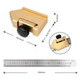 thumbnail image 5 of Calibre de marcado 30 cm, calibre de mortaja Regla para trabajar la madera con bloque de posicionamiento, 5 of 5