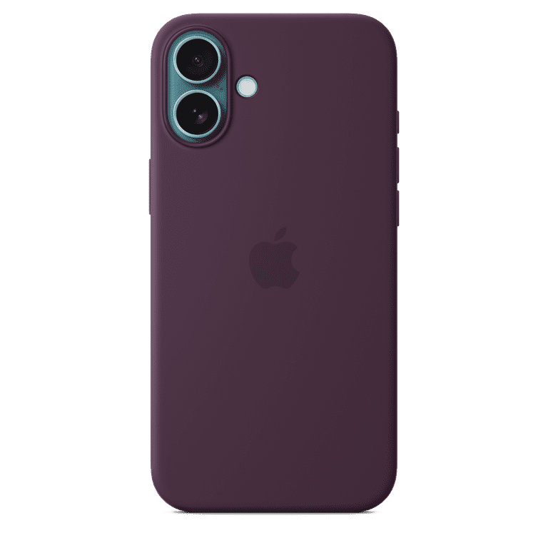 Apple iPhone 16 Plus Silicone Case with MagSafe - Plum - Walmart.com