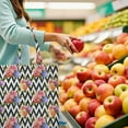 thumbnail image 6 of Botanical Garden Print Reusable Tote Bag - Compact Folding Design & Durable Fabric, 6 of 6