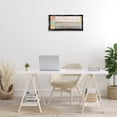 thumbnail image 3 of Stupell Industries Landscape & Geometric Border Landscape Painting Black Floater Framed Canvas Art Print Wall Art, 25 x 11, 3 of 10
