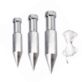 thumbnail image 2 of 3PCS Plumb Bob with String, Steel Plumb Bob, High Precision Vertical Building Measuring Tool,Lineman Tools, 2 of 6