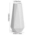 thumbnail image 3 of Vase Plastic Vase Non Fragile Vase Decorative Art Tabletop Decoration Warm House Gift Wedding Dining Table Bookshelf Art Decoration, 3 of 6