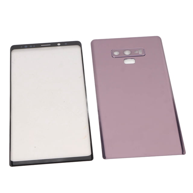 Phone Rear Panel Glass Door Kit, Professional Install Lightweight Perfect Fit Phone Screen And Rear Panel Repair Kit For 9 Blue,Black,Purple