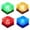 Multicolor, variant on Solar Ice Light, Solar Ice Brick Light Glass Path Light Solar Crystal Brick Landscape Light for Garden Pathway Christmas Decor etc
