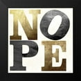 thumbnail image 2 of Sophie 6 15x15 Black Modern Framed Museum Art Print Titled - Nope, 2 of 5