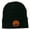 Navy, variant on Halloween Surprised Jack o Lantern Embroidered Long Beanie - Maroon OSFM